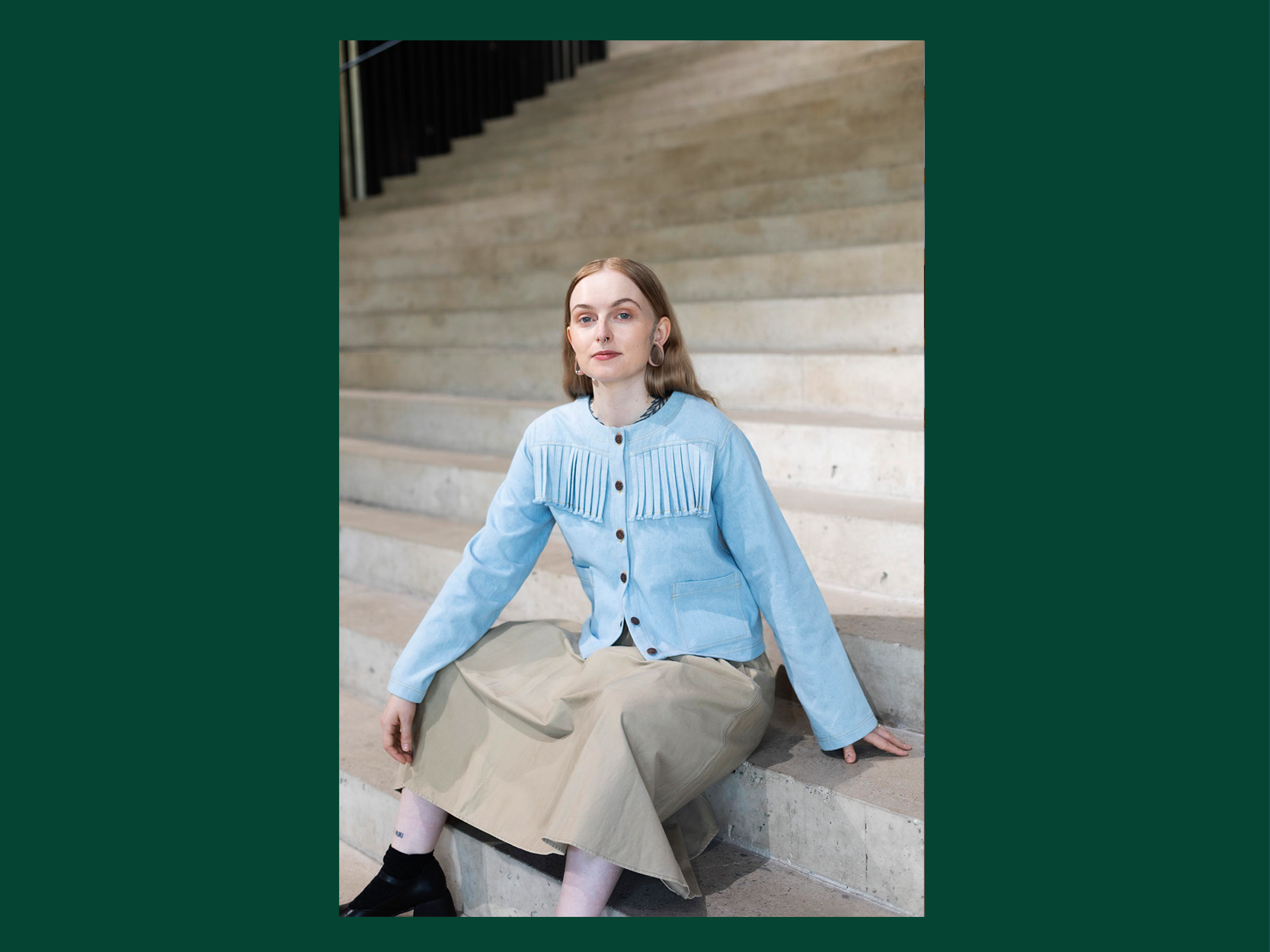 Editorial sample: Jessica jacket, size 2