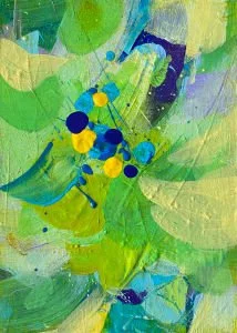 Revealing Light IX  7" x 5"x .75  Acrylic on Board