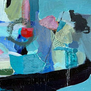 Blue Silence 12" x !2" Acrylic on Board $395