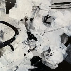 Expanding Potential 12"x 12"x .75" Acrylic on Board