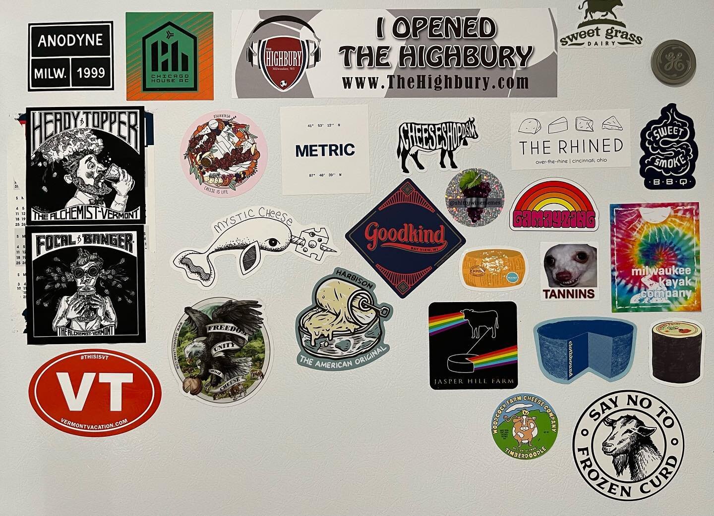 Got a little extra space on our culture fridge for a few more stickers! Send them our way!