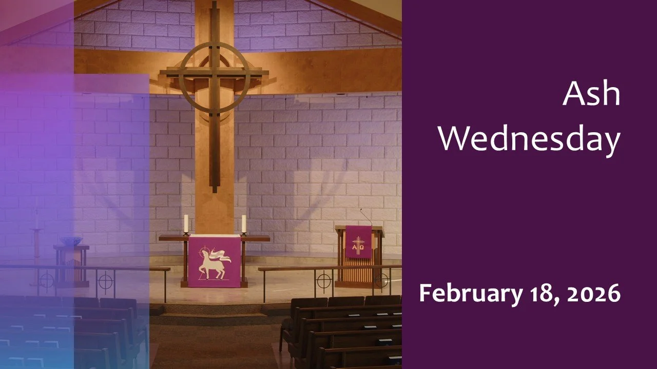 Ash Wednesday, Feb. 18, 2026