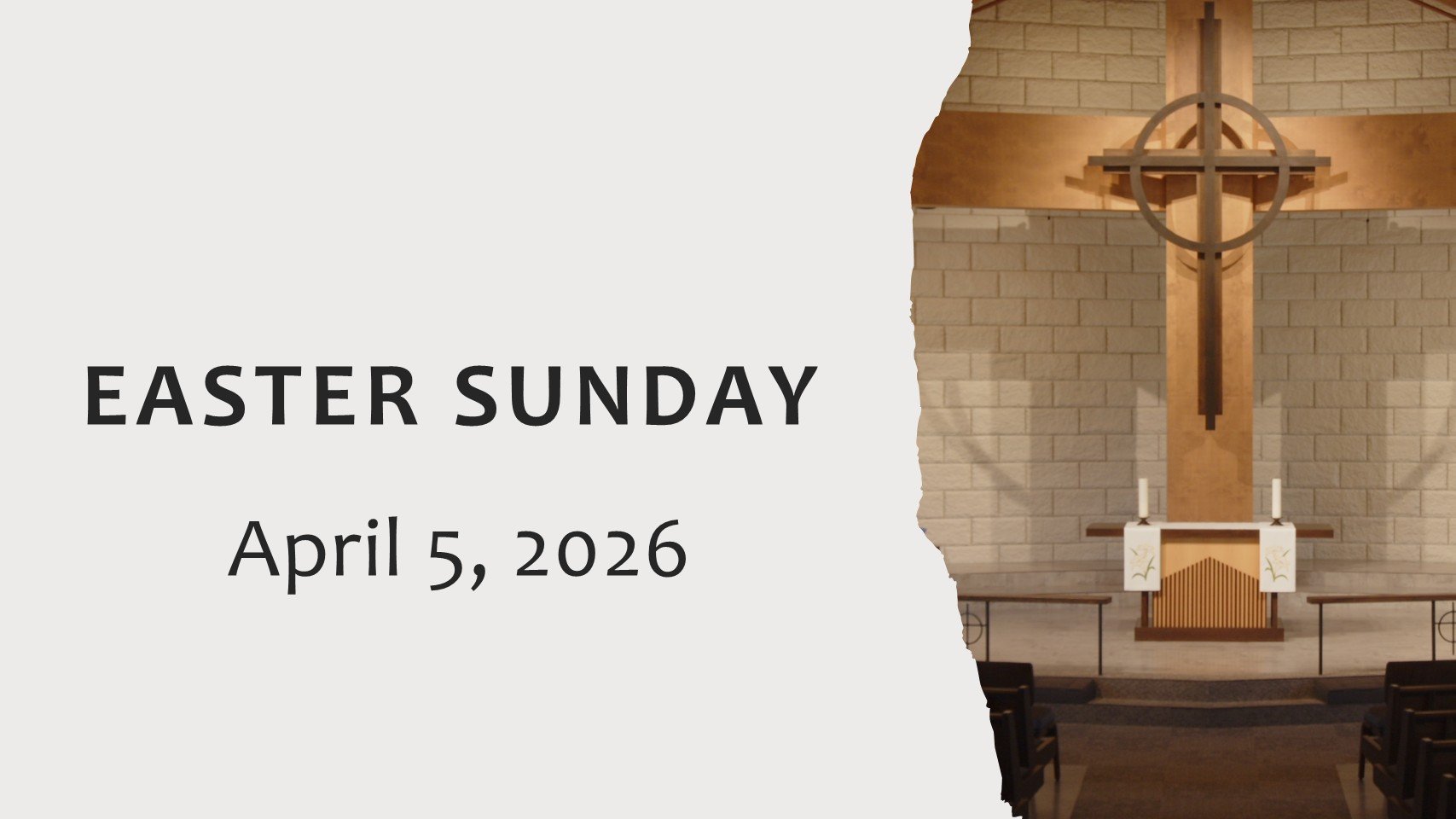Easter Sunday, April 5, 2026