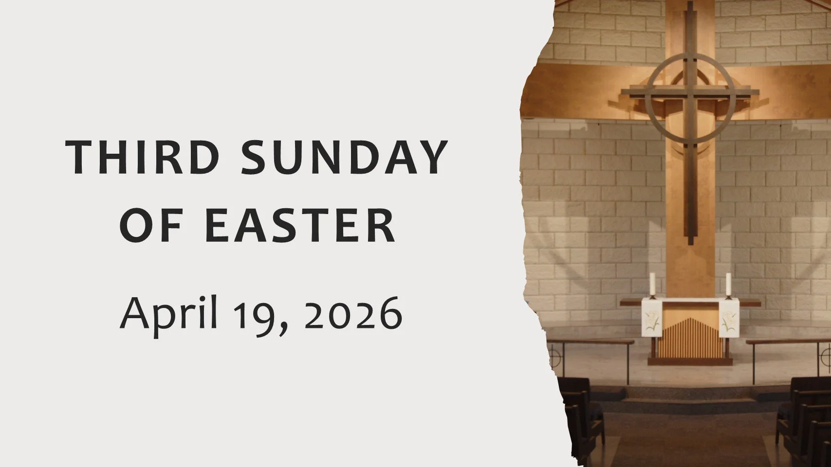 Sunday, April 19, 2026