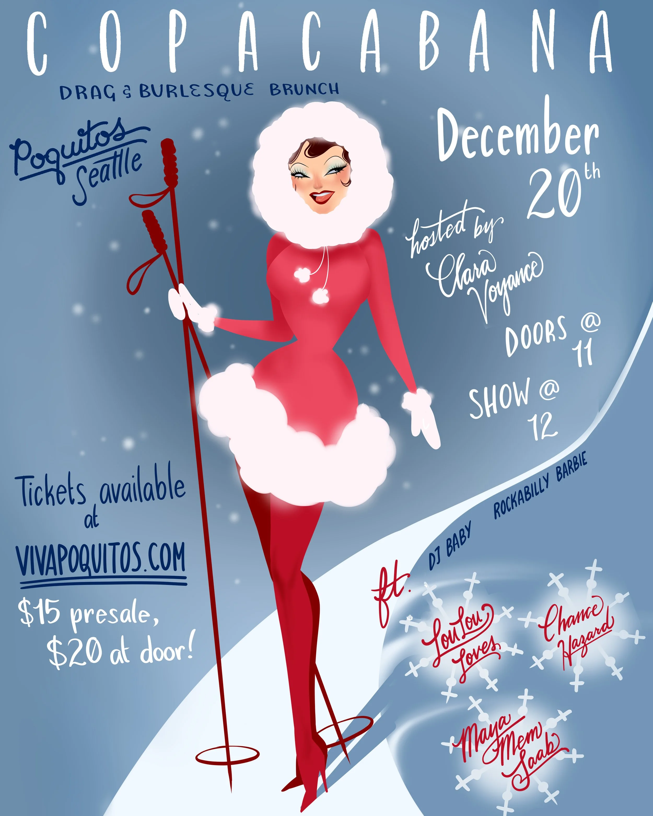 Copacabana HOLIDAY Drag &amp; Burlesque Brunch