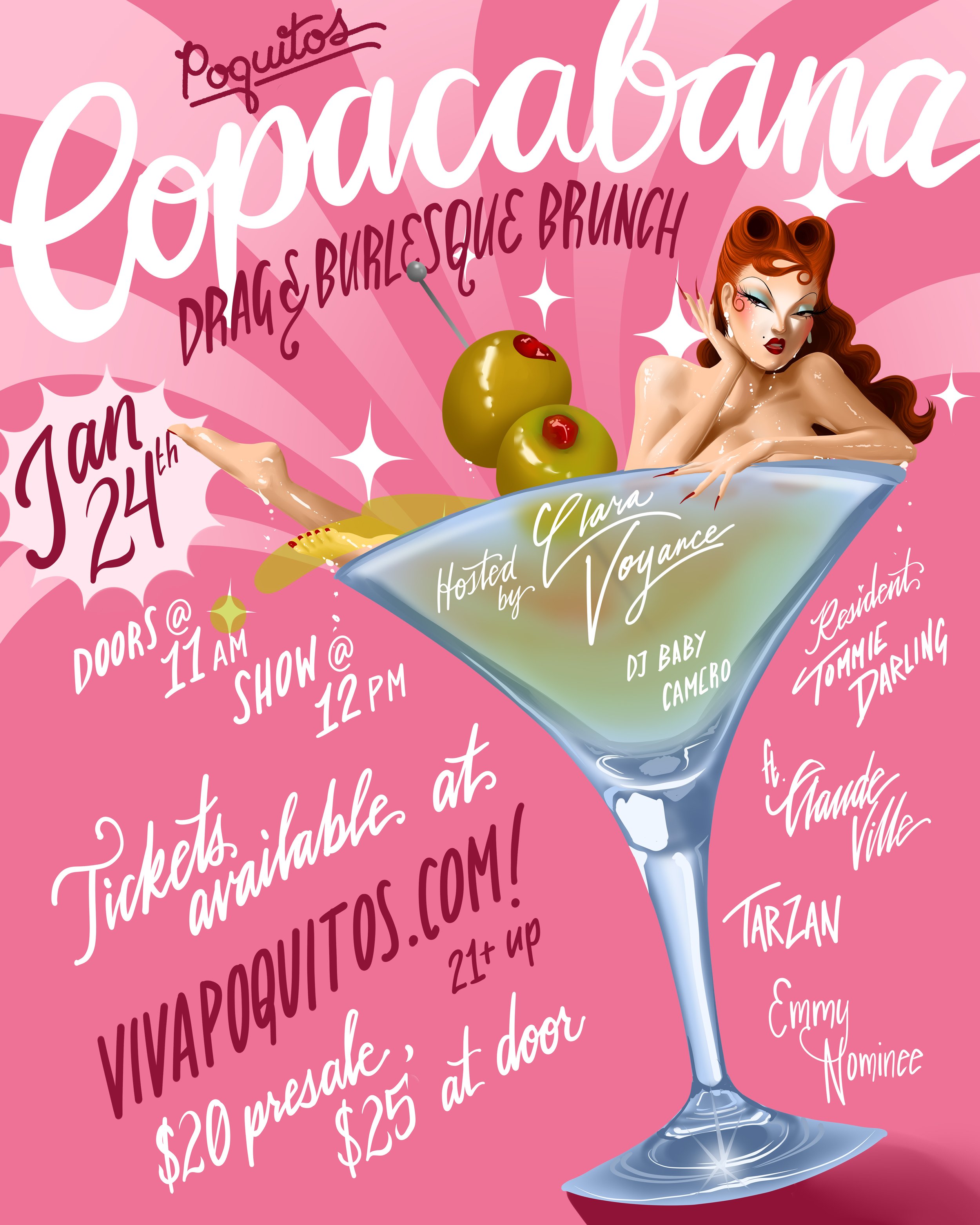 Copacabana Drag &amp; Burlesque Brunch
