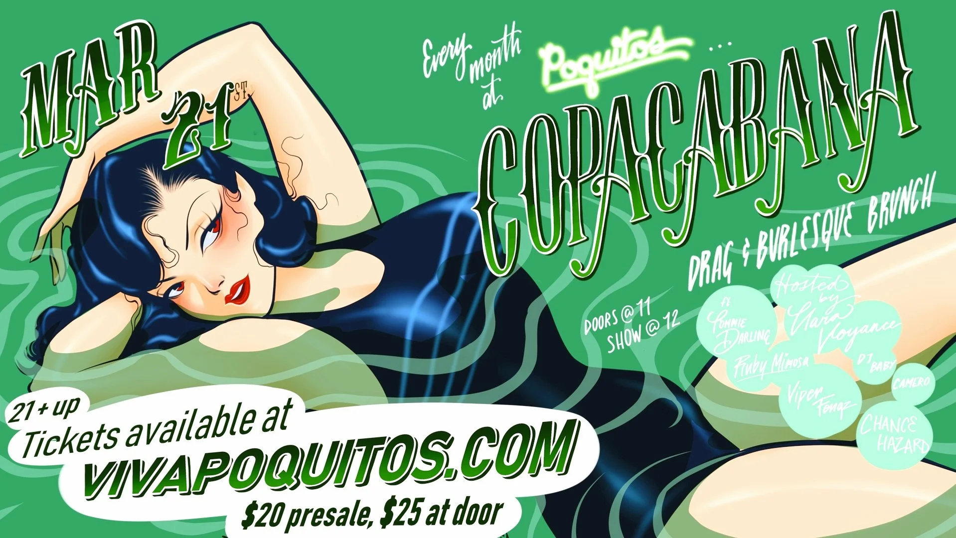 Copacabana Drag &amp; Burlesque BRUNCH