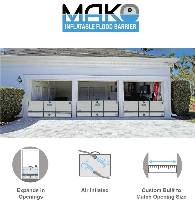 Pressurized Inflation Flood Barrier