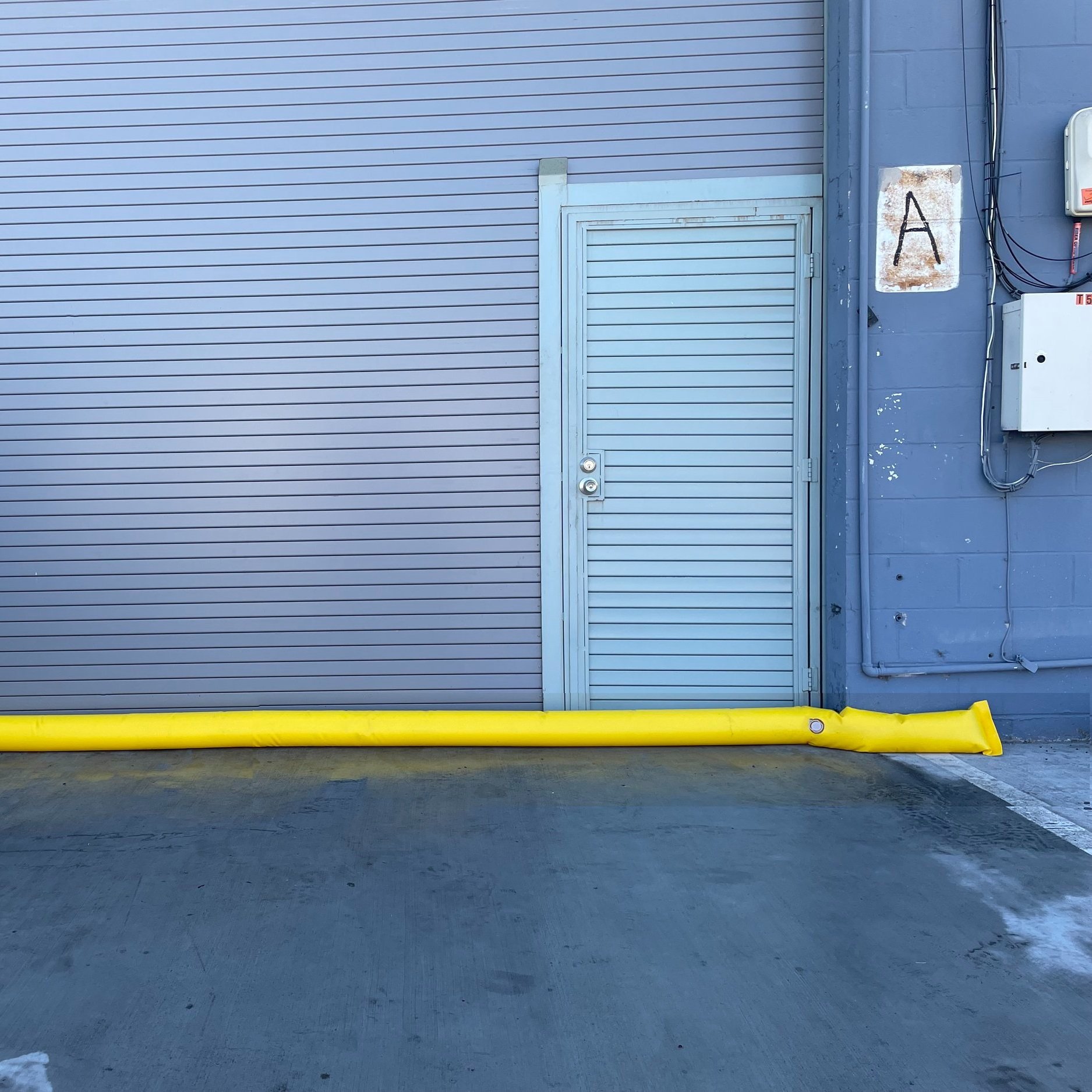 Warehouse Doorway Flood Protection