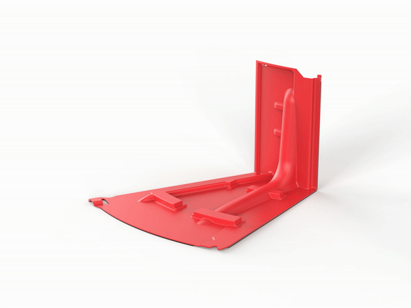MB1-OC Modular Flood barrier 360 Rotation video