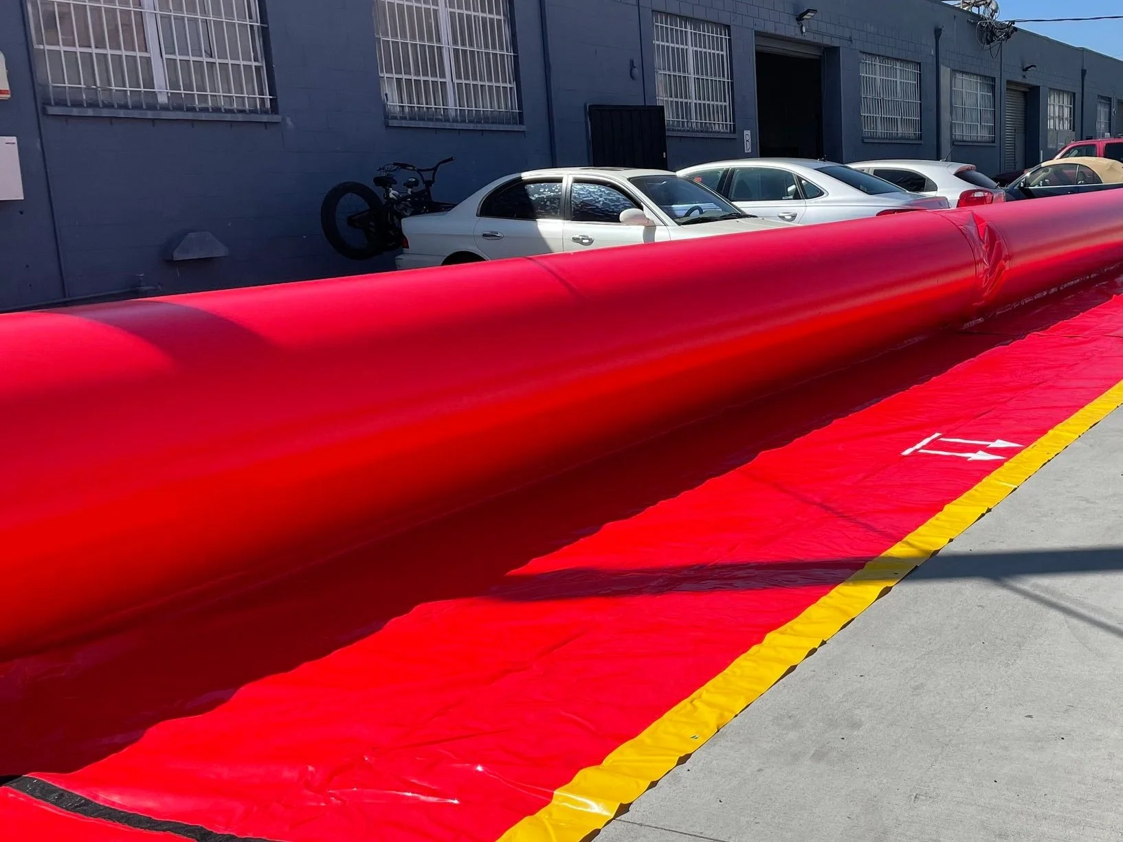 Inflatable Flood Control Barriers Garrison Flood Control Garrison 