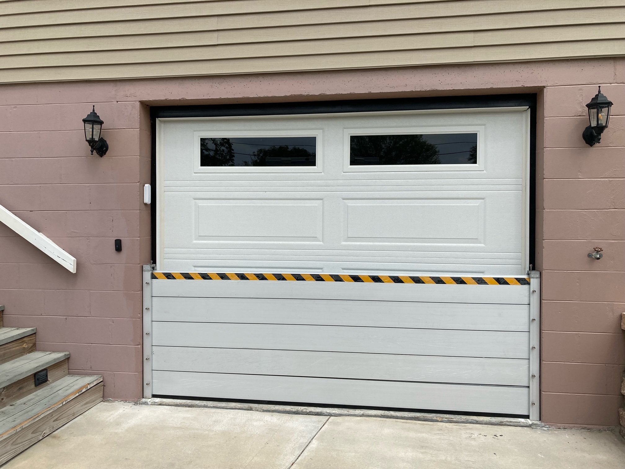 garage door flood protection