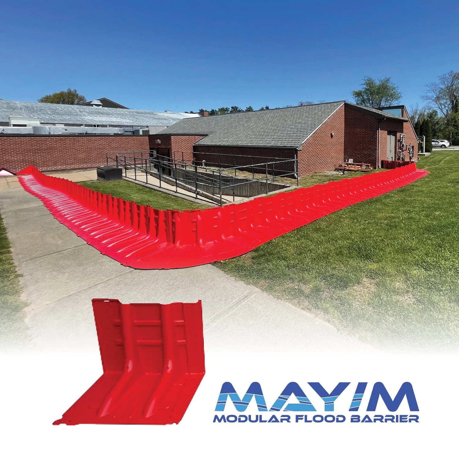 Inflatable Flood Control Barriers | Garrison Flood Control — Garrison ...