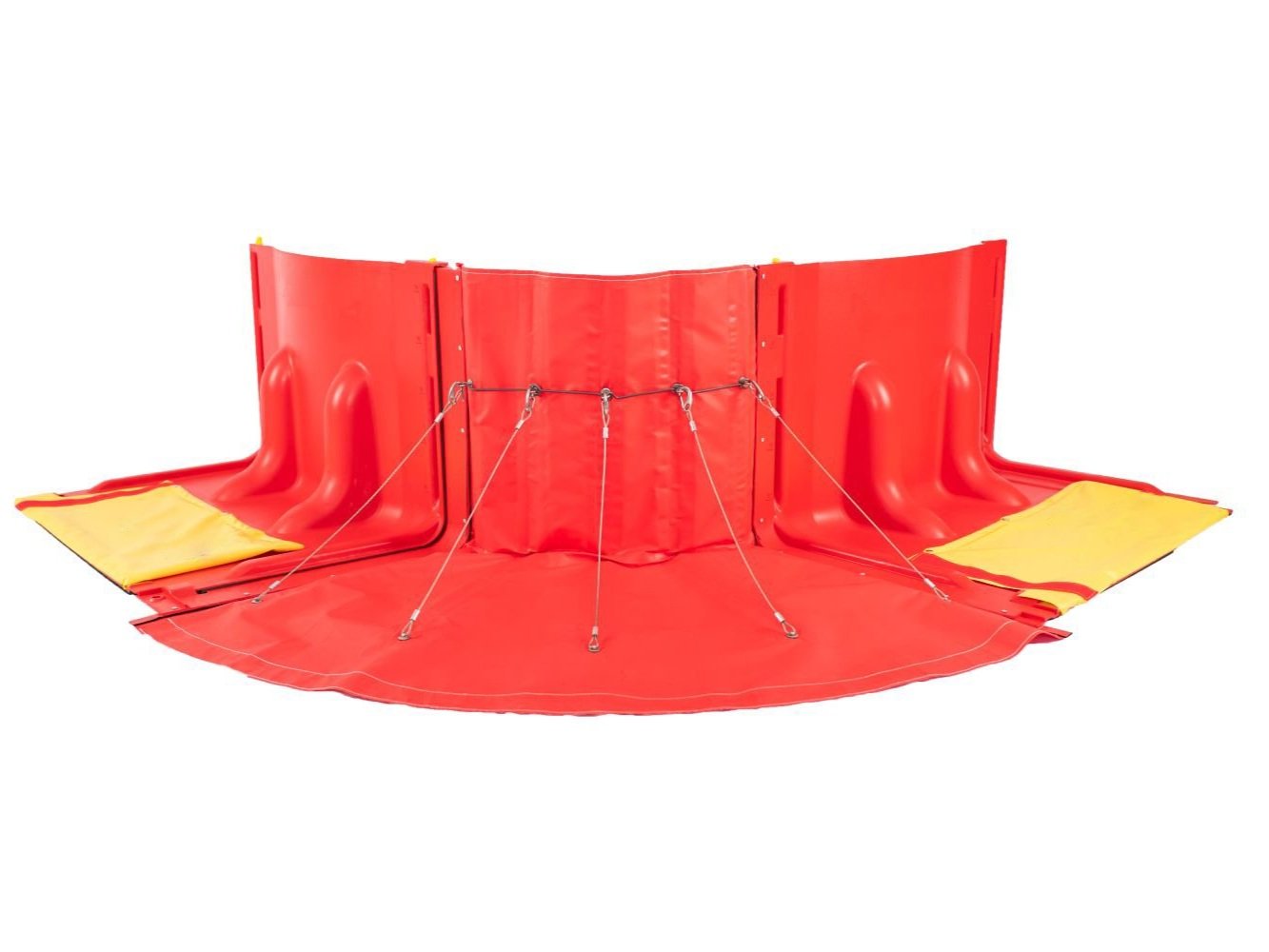 flexible flood barrier system