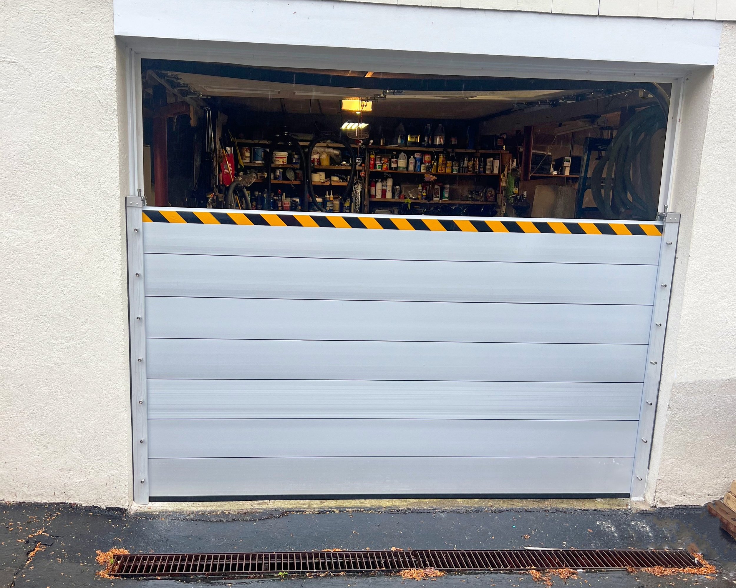 flood barriers for garage protection