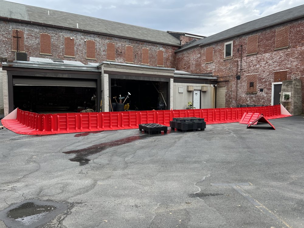 warehouse perimeter flood protection