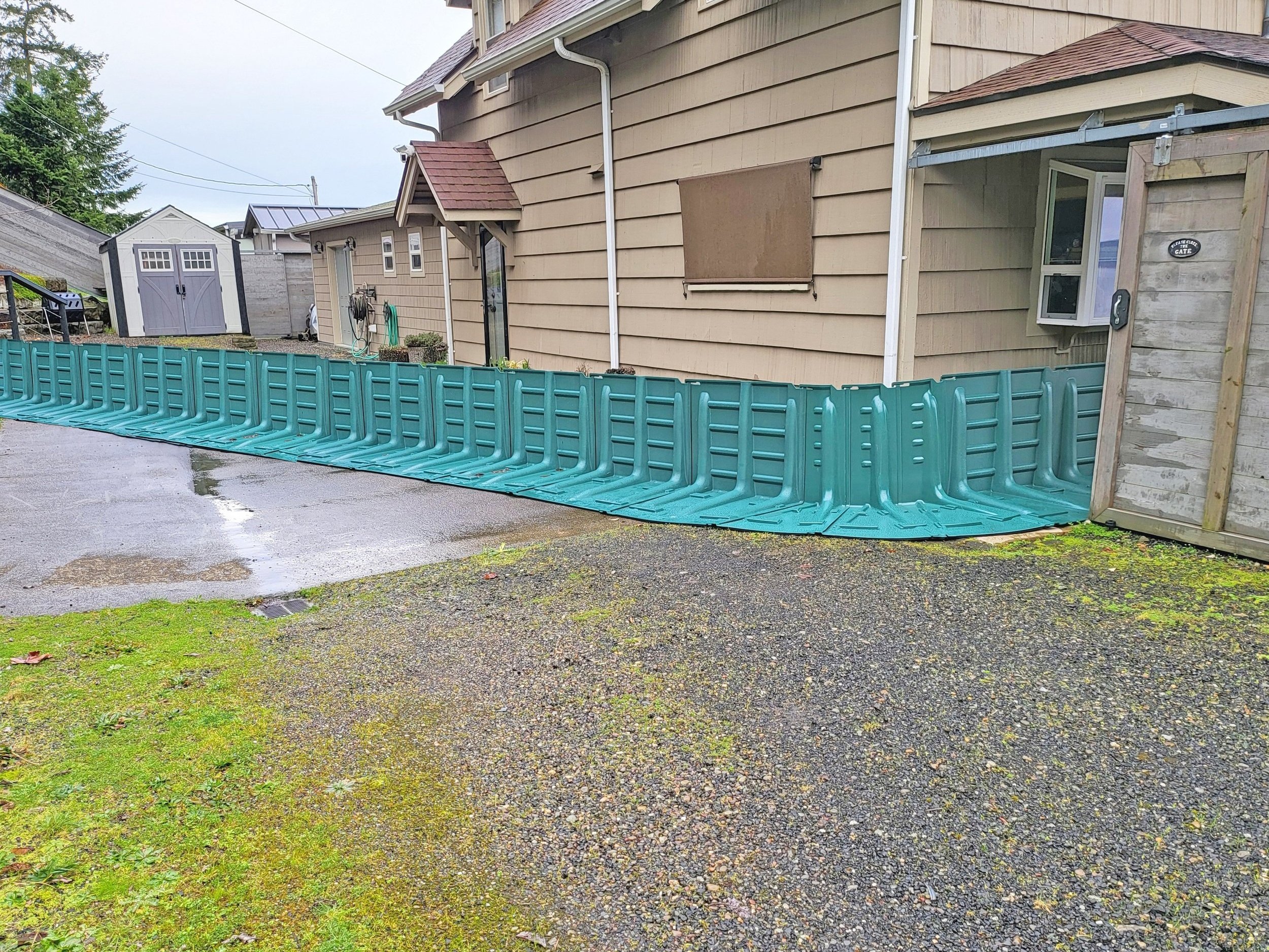 residential flood protection system