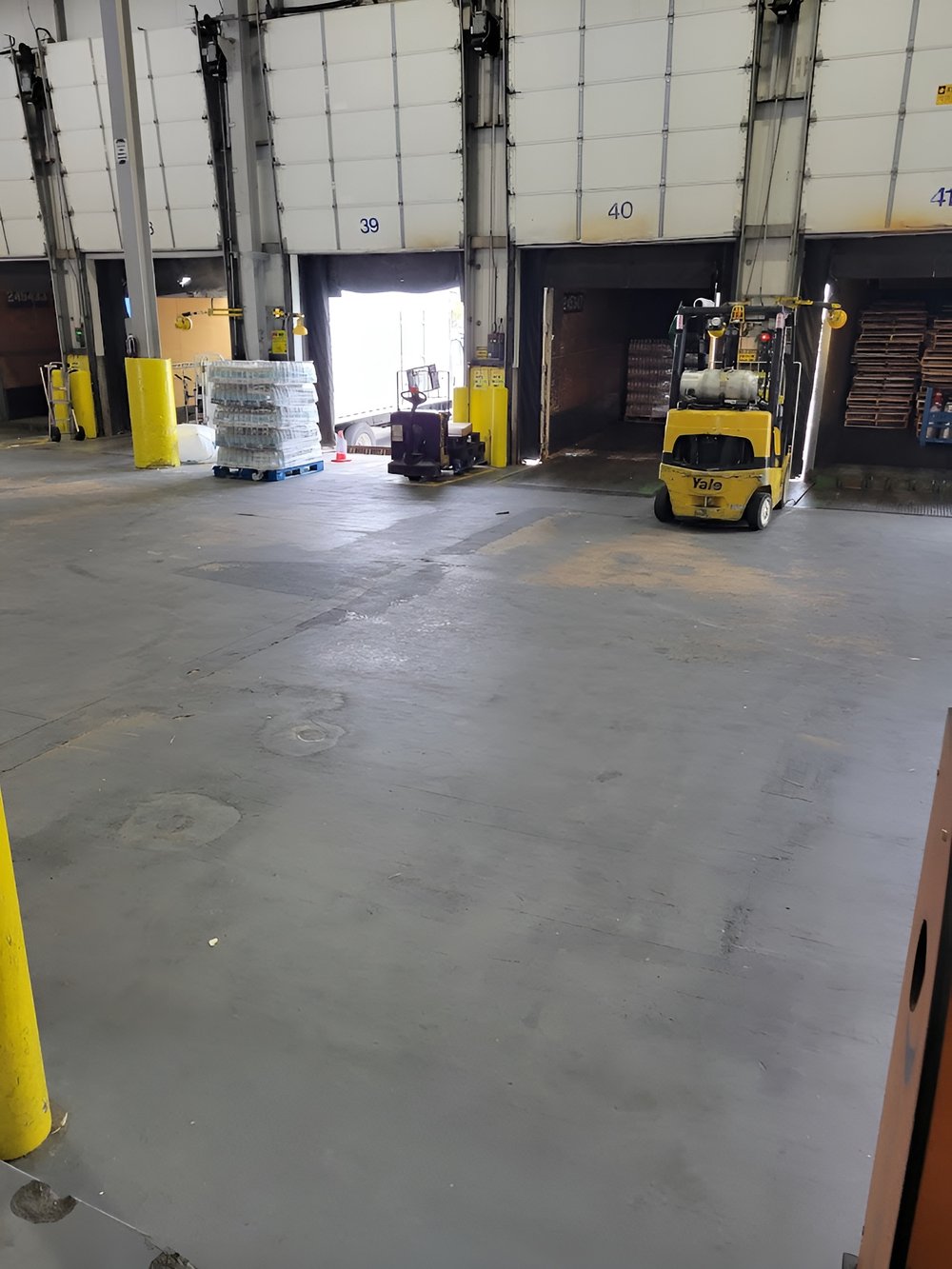 loading dock flood prevention