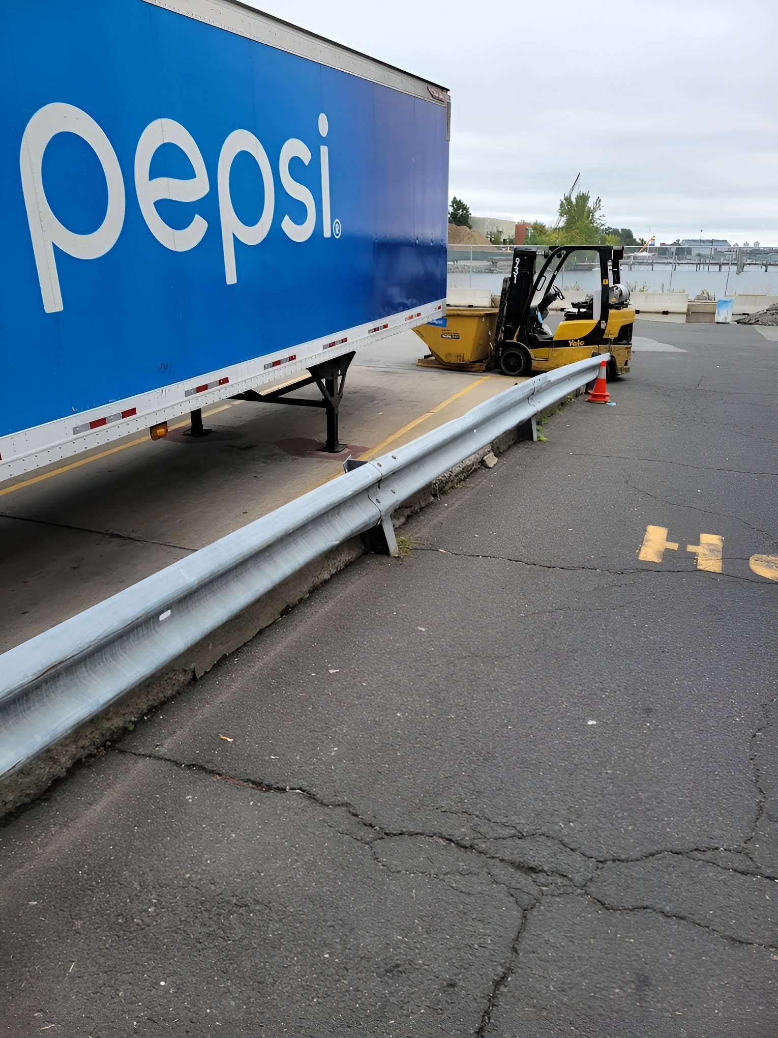 pepsi warehouse flood control protection