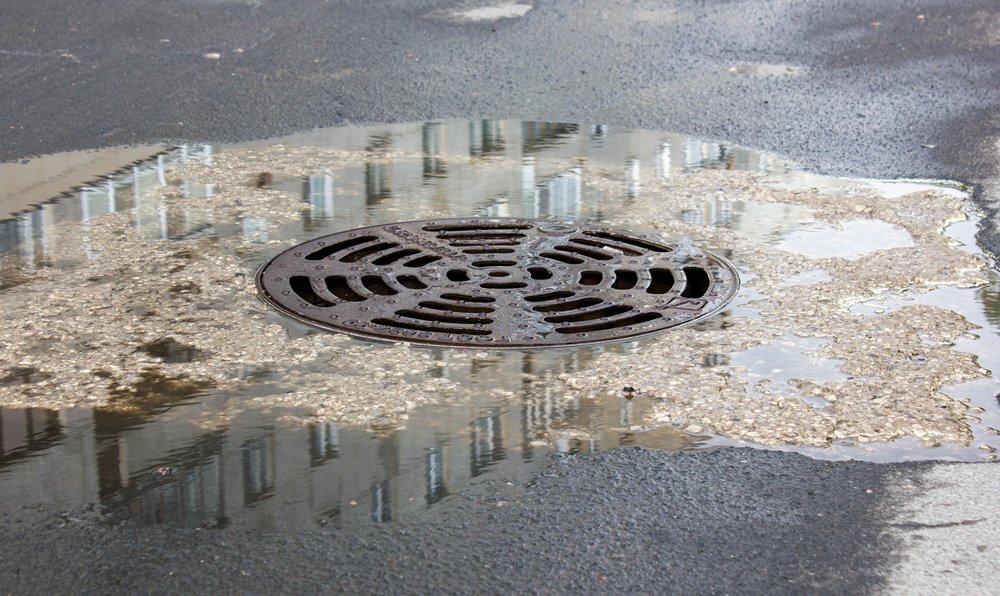 urban floods from sewer drainage