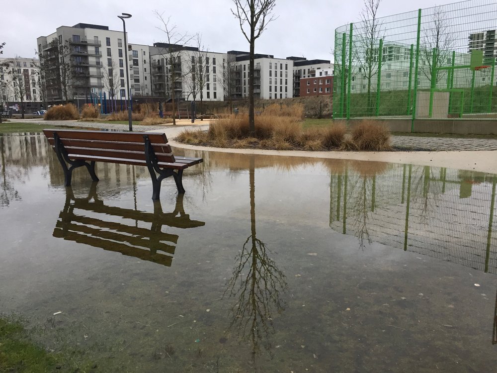 flood risks in urban communities