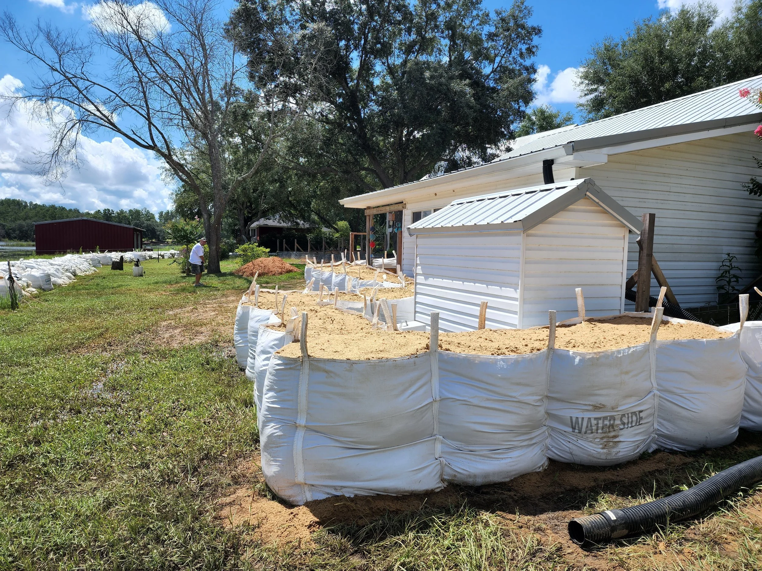 oversized sand barriers