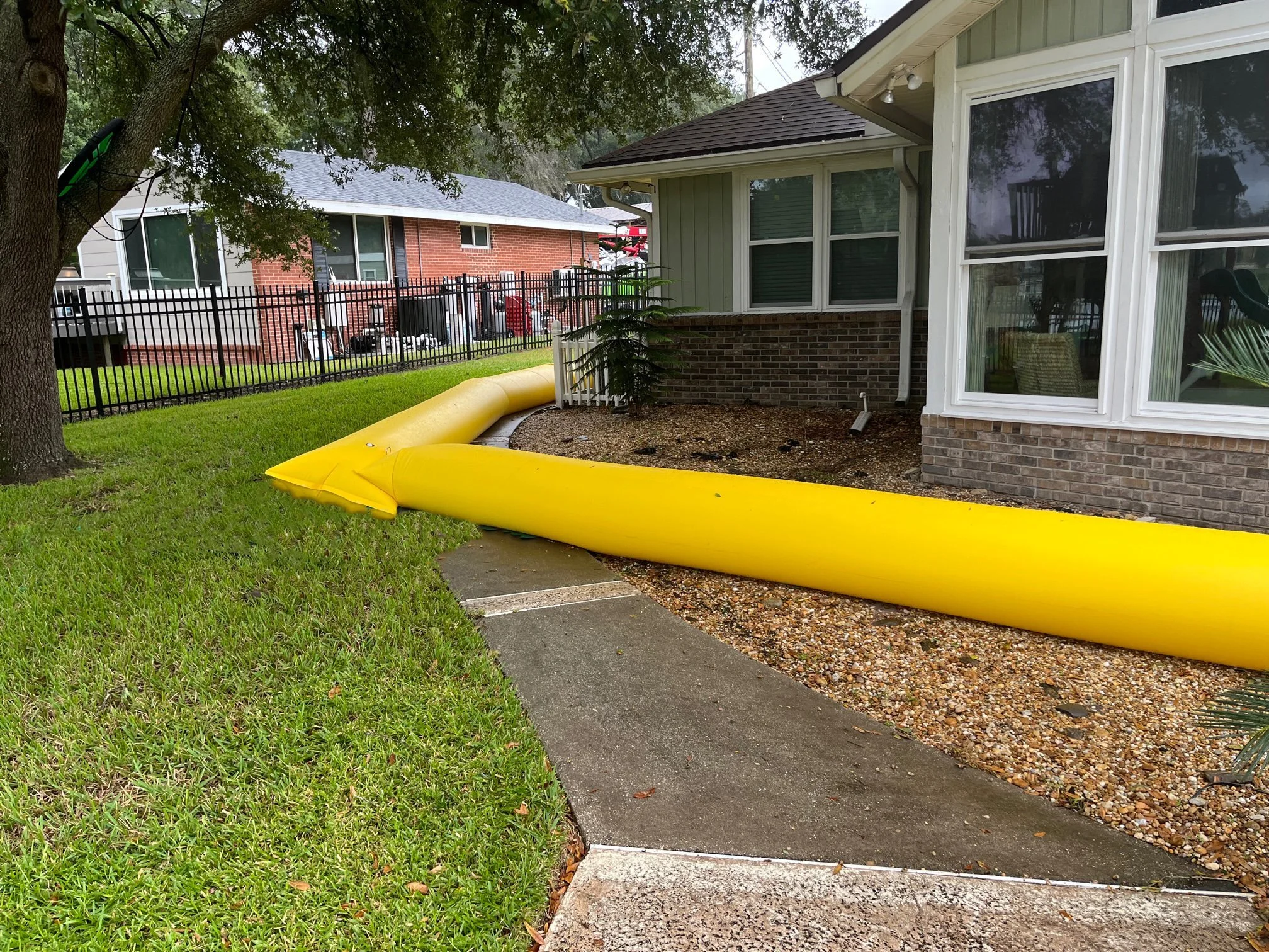 water filled flood tubes for home