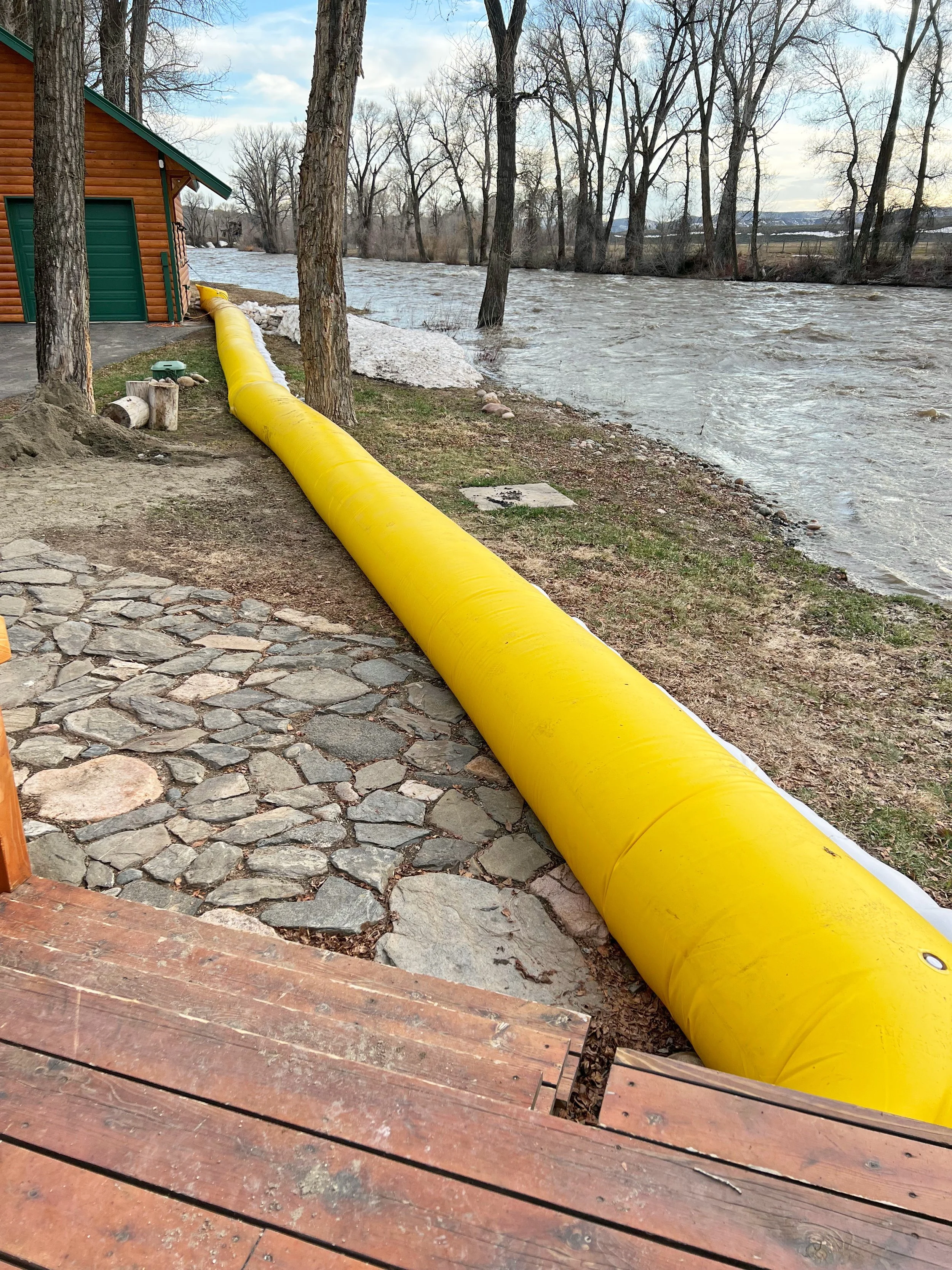 water filled flood tubes