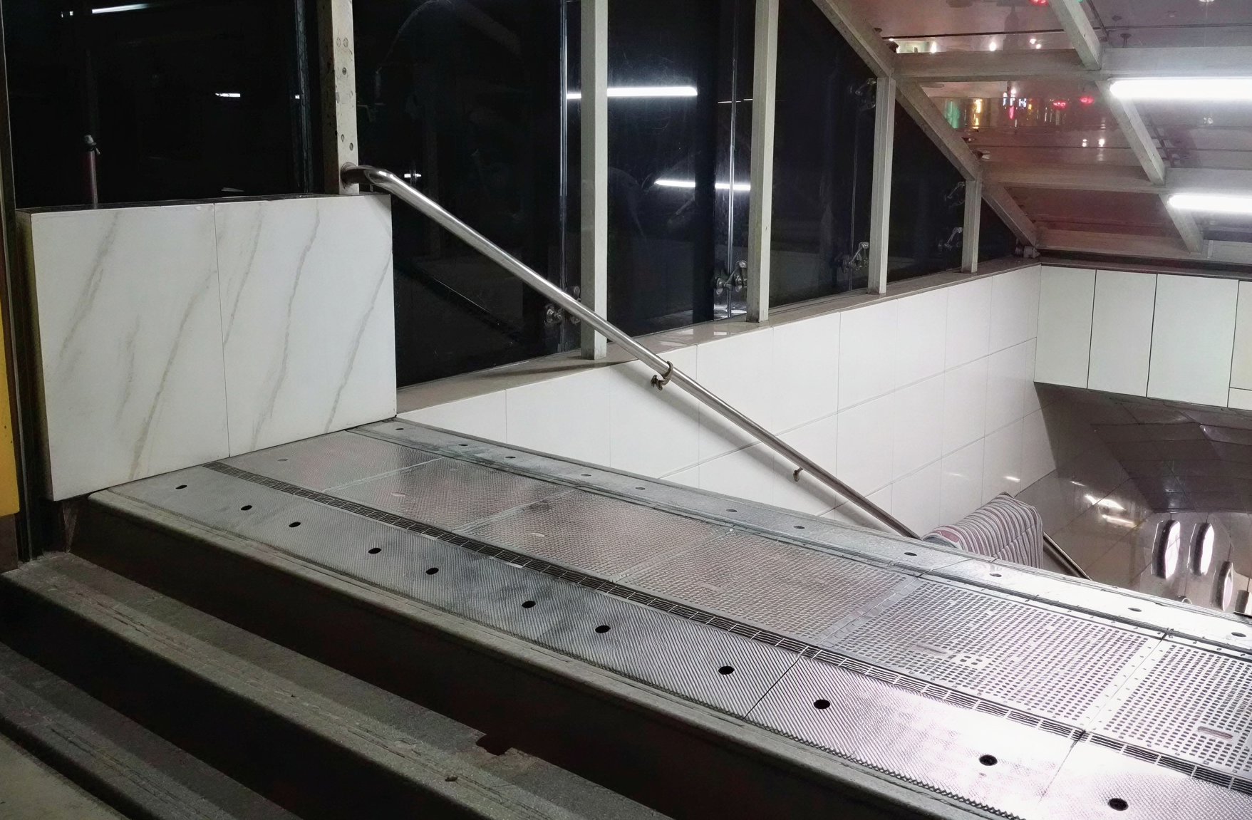 Subway entrance flood barrier (Copy)