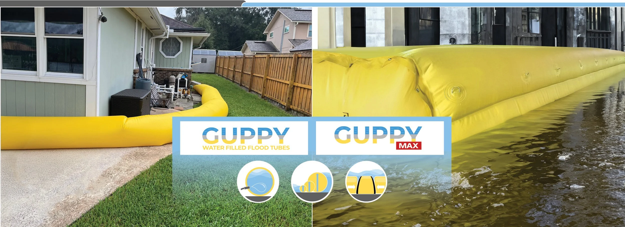 Water Filled Flood Tubes