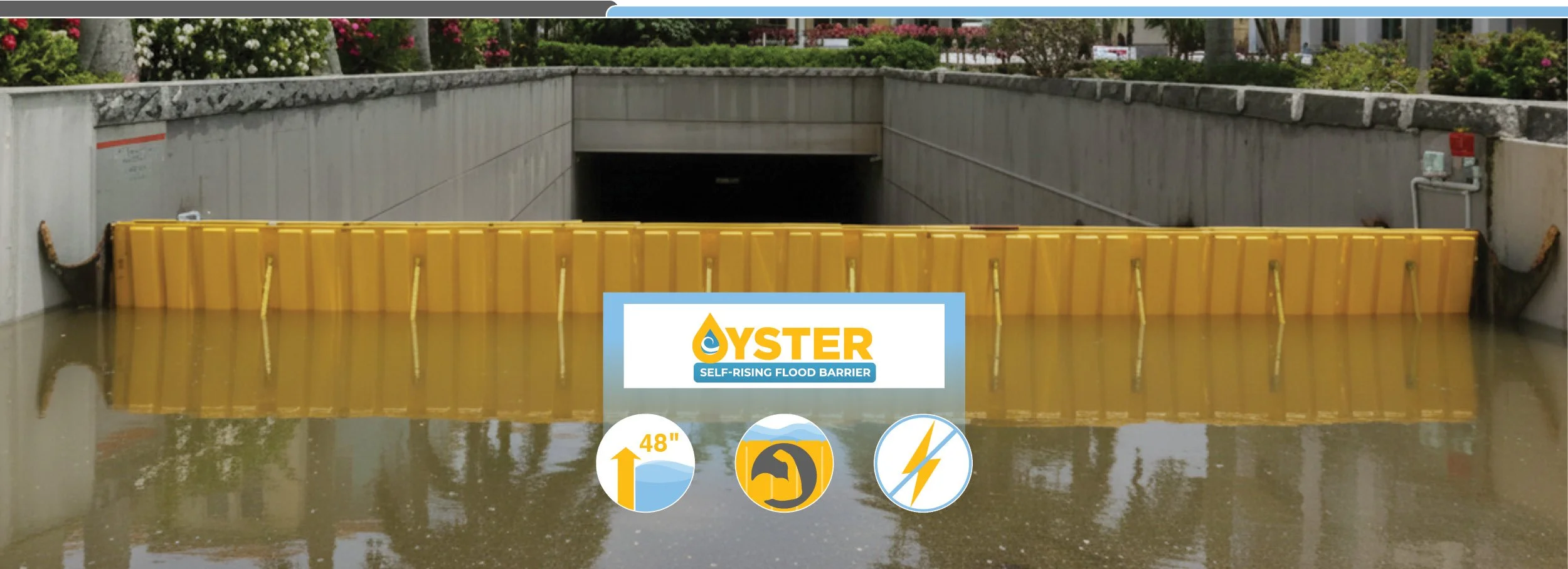 Oyster Automatic Mechanical Flood Gate