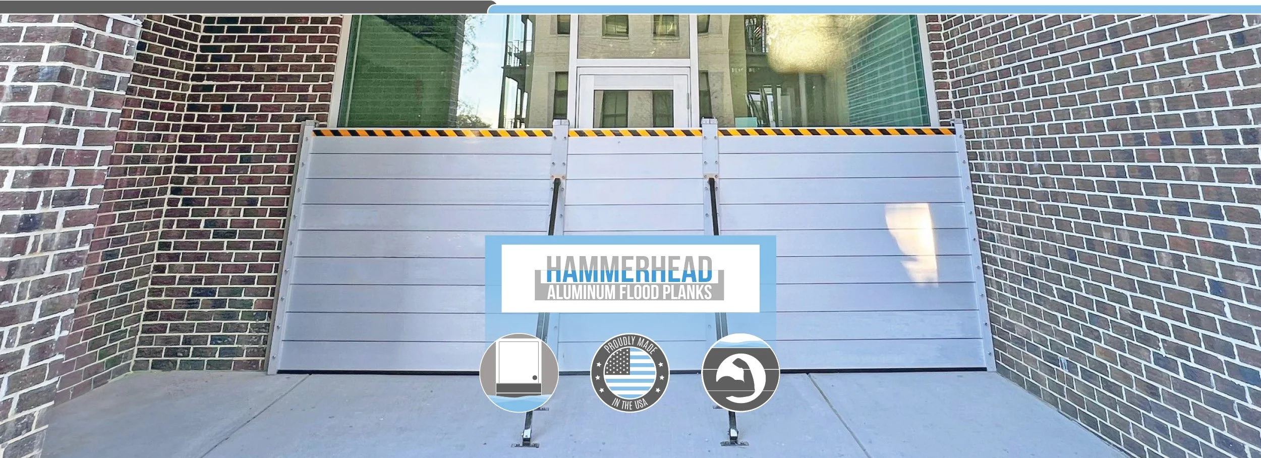 hammerhead flood barrier dry floodproofing system