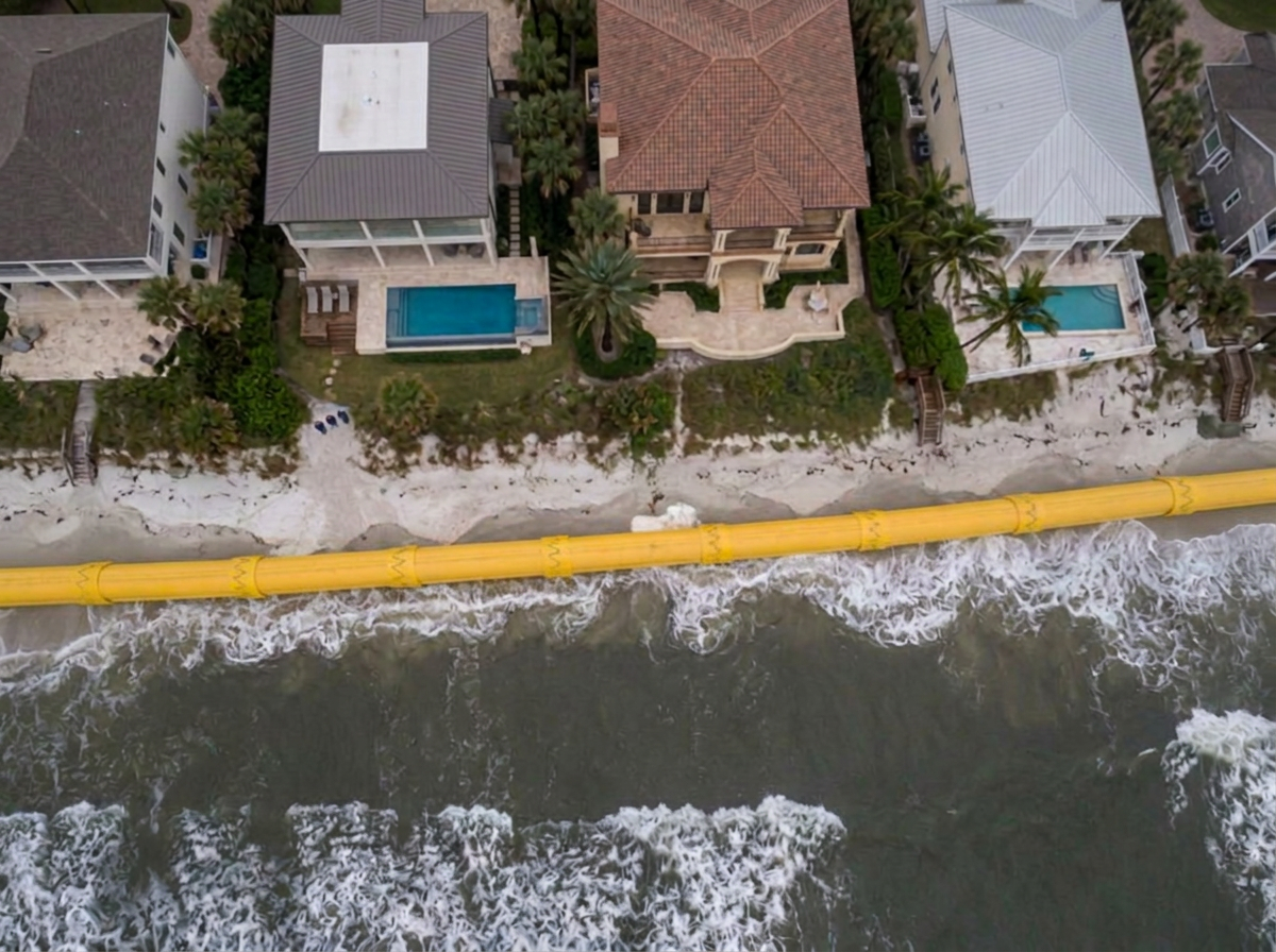 GuppyMAX Florida Beachfront Flood Barrier