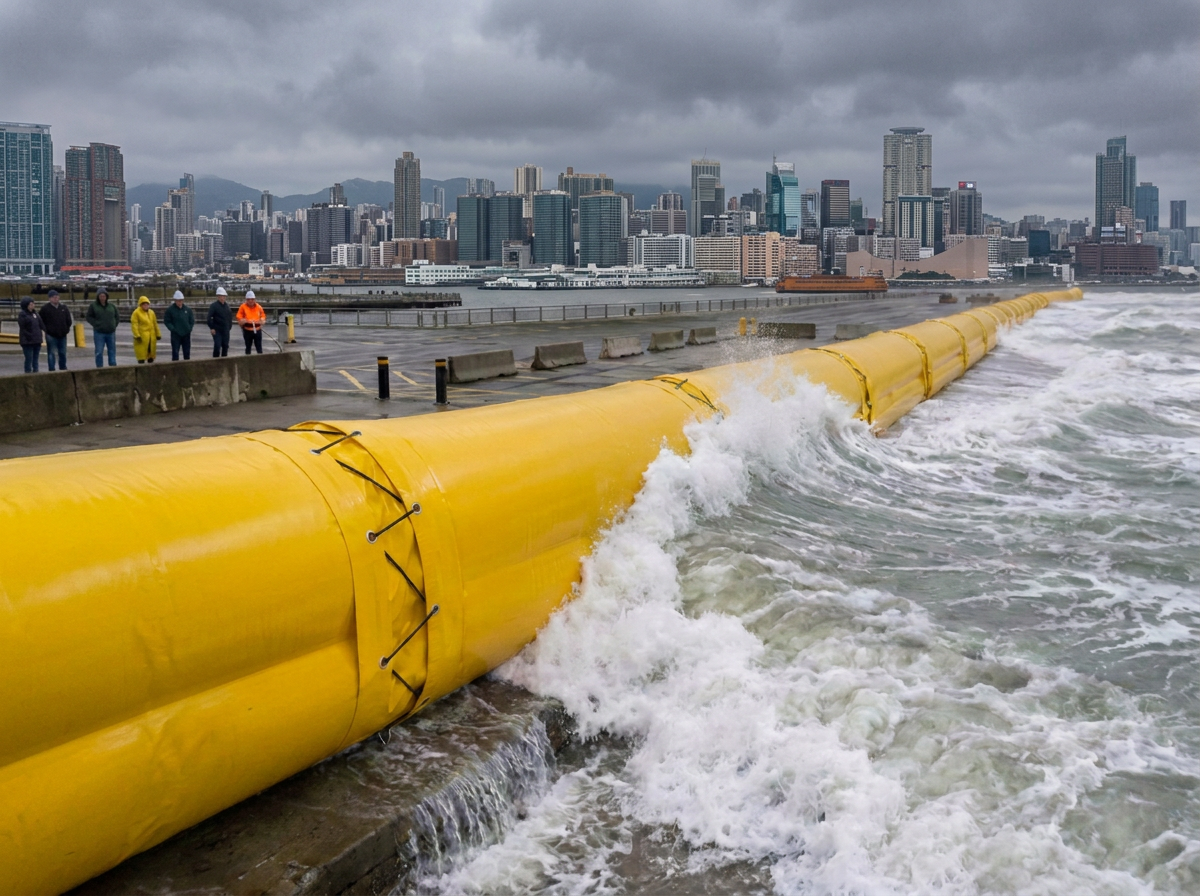 GuppyMAX Coastal City Flood Barrier