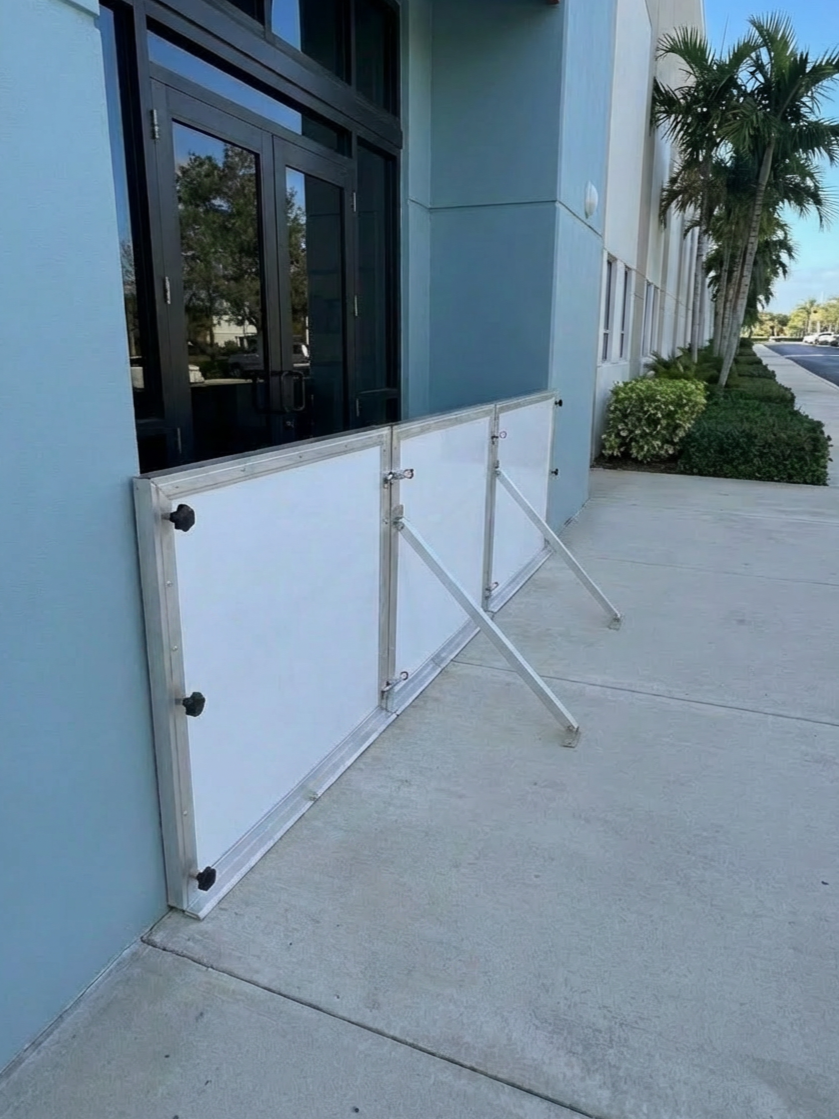 Flood Panels for Office Door