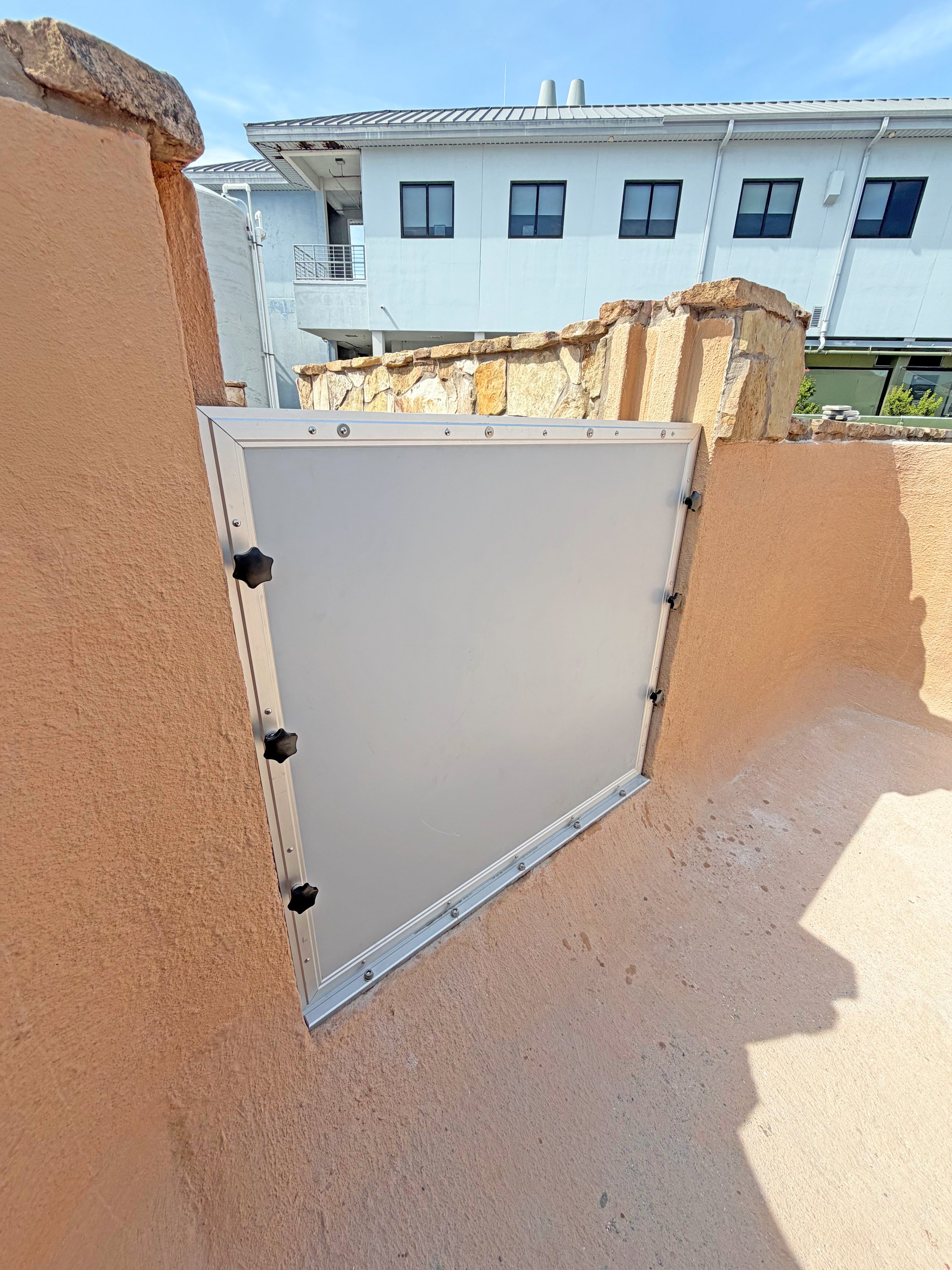 entryway flood panel protection