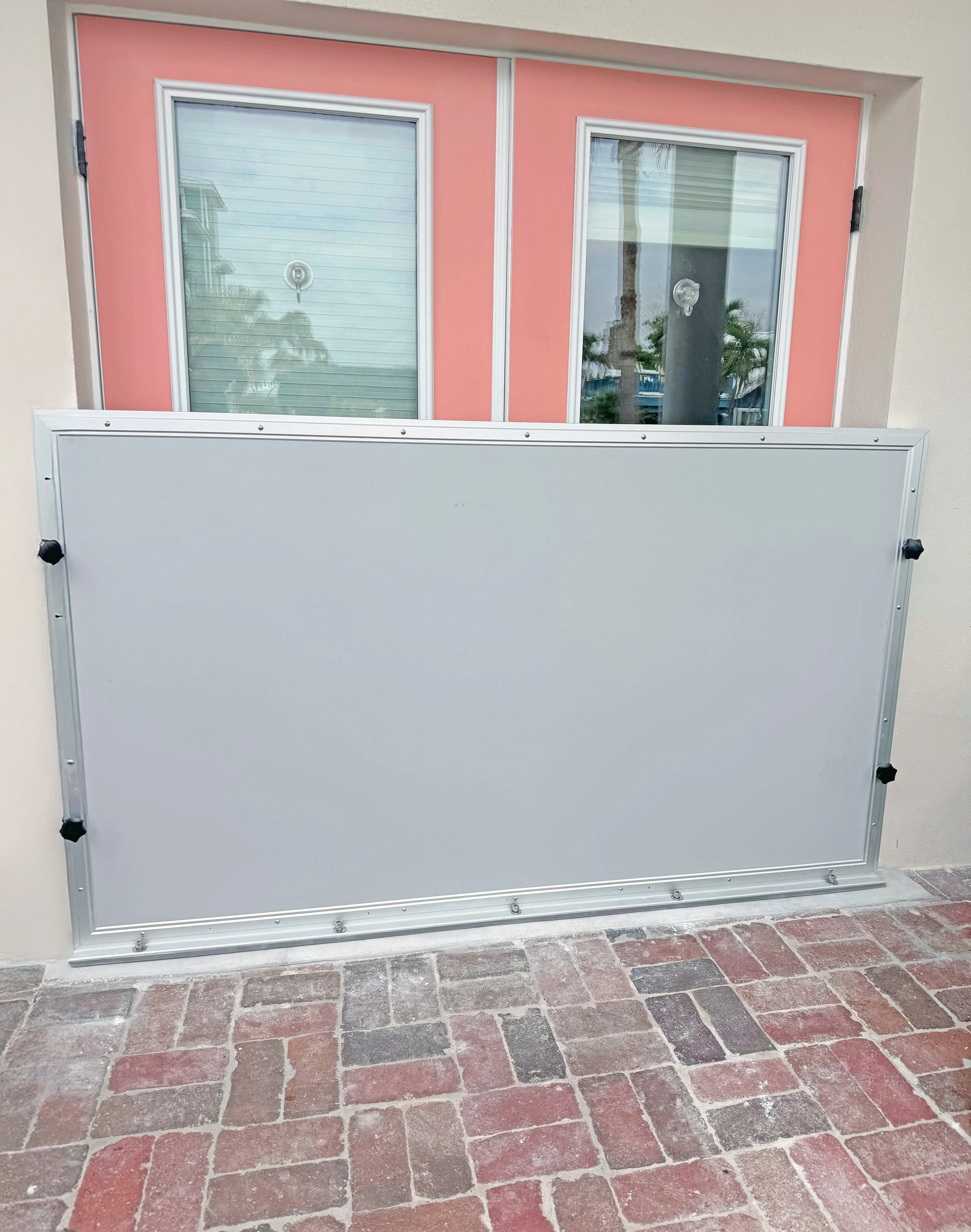 flood panel barrier for doorways
