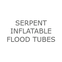 Serpent inflatable flood tubes