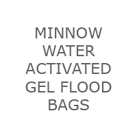 Minnow water activated gel flood bags