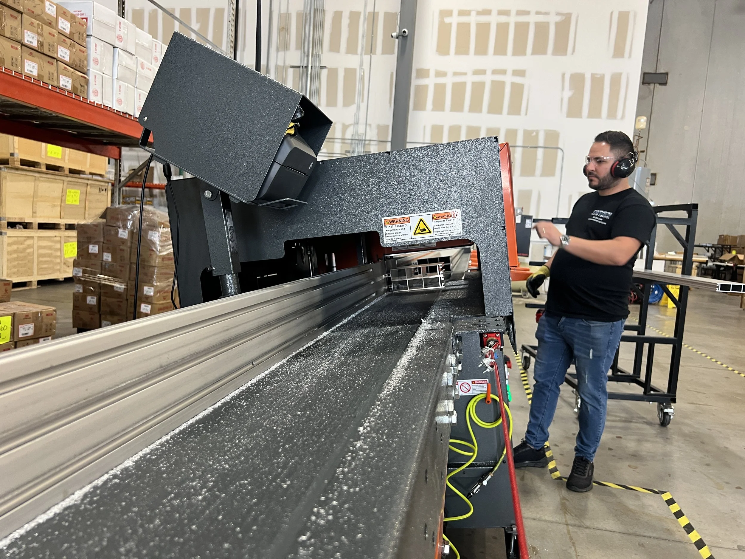 Hammerhead Aluminum Flood Barrier Manufacturing Facility