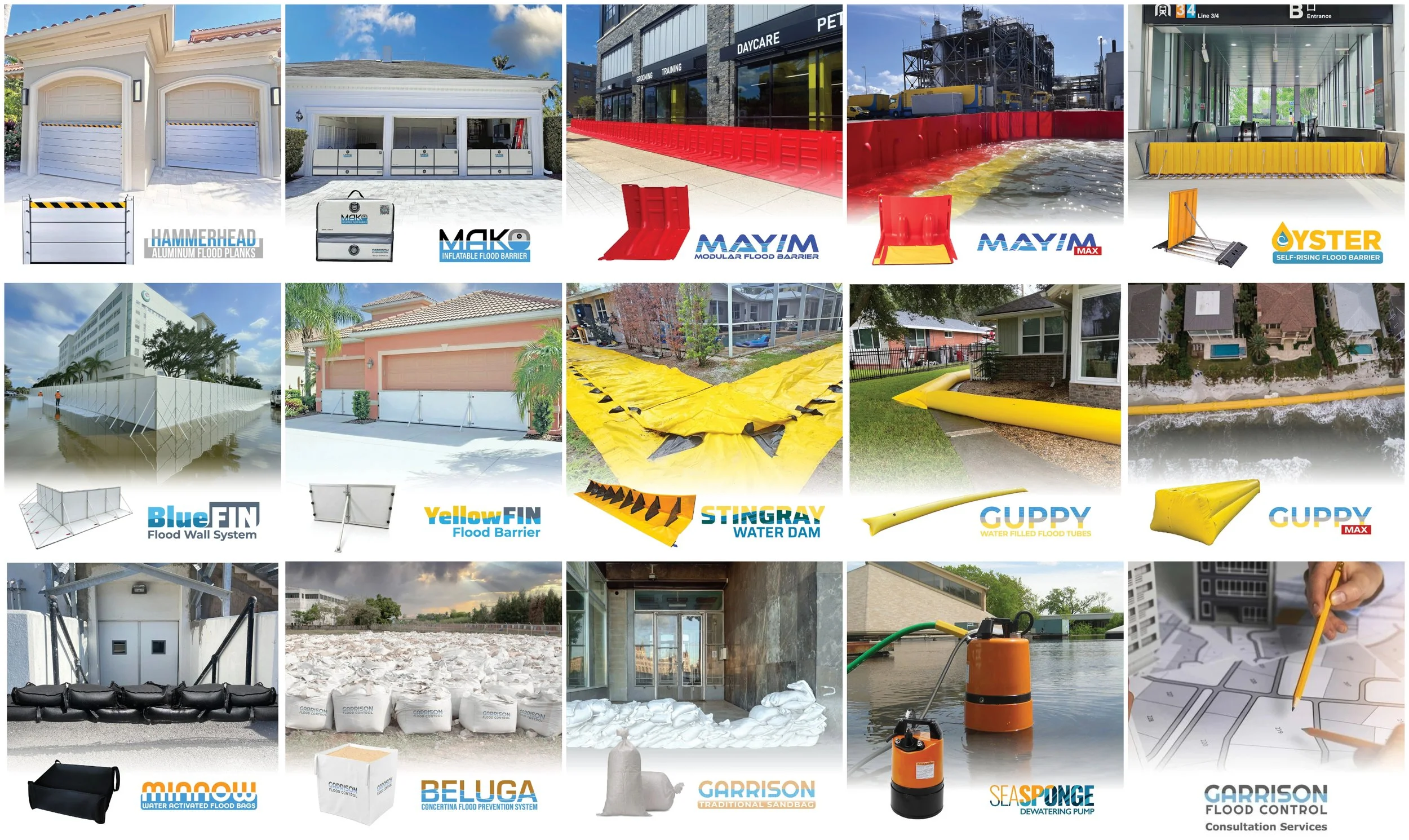 Garrison Flood Control Products