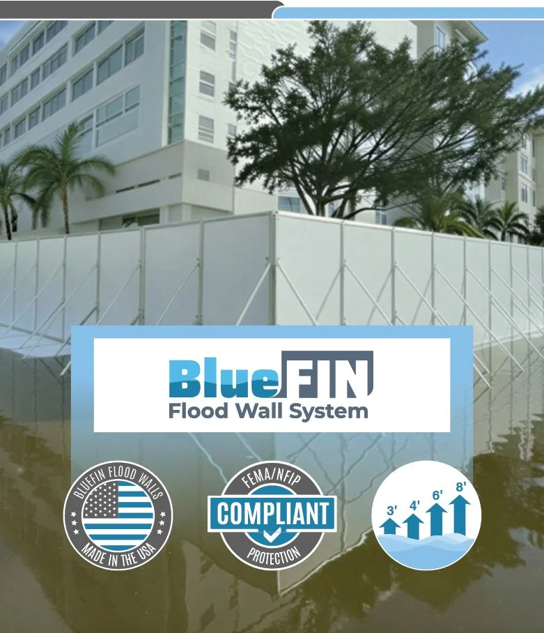 BlueFIN Flood Panel Perimeter Flood Wall