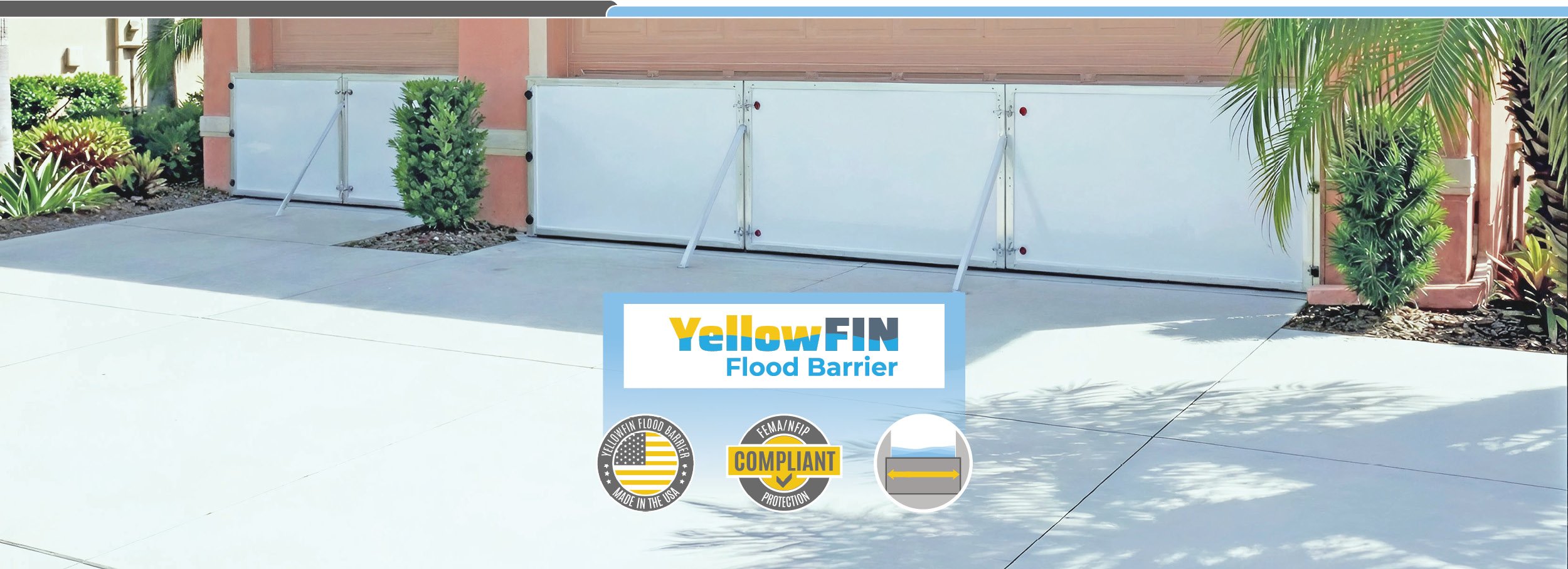 YellowFIN flood panel system