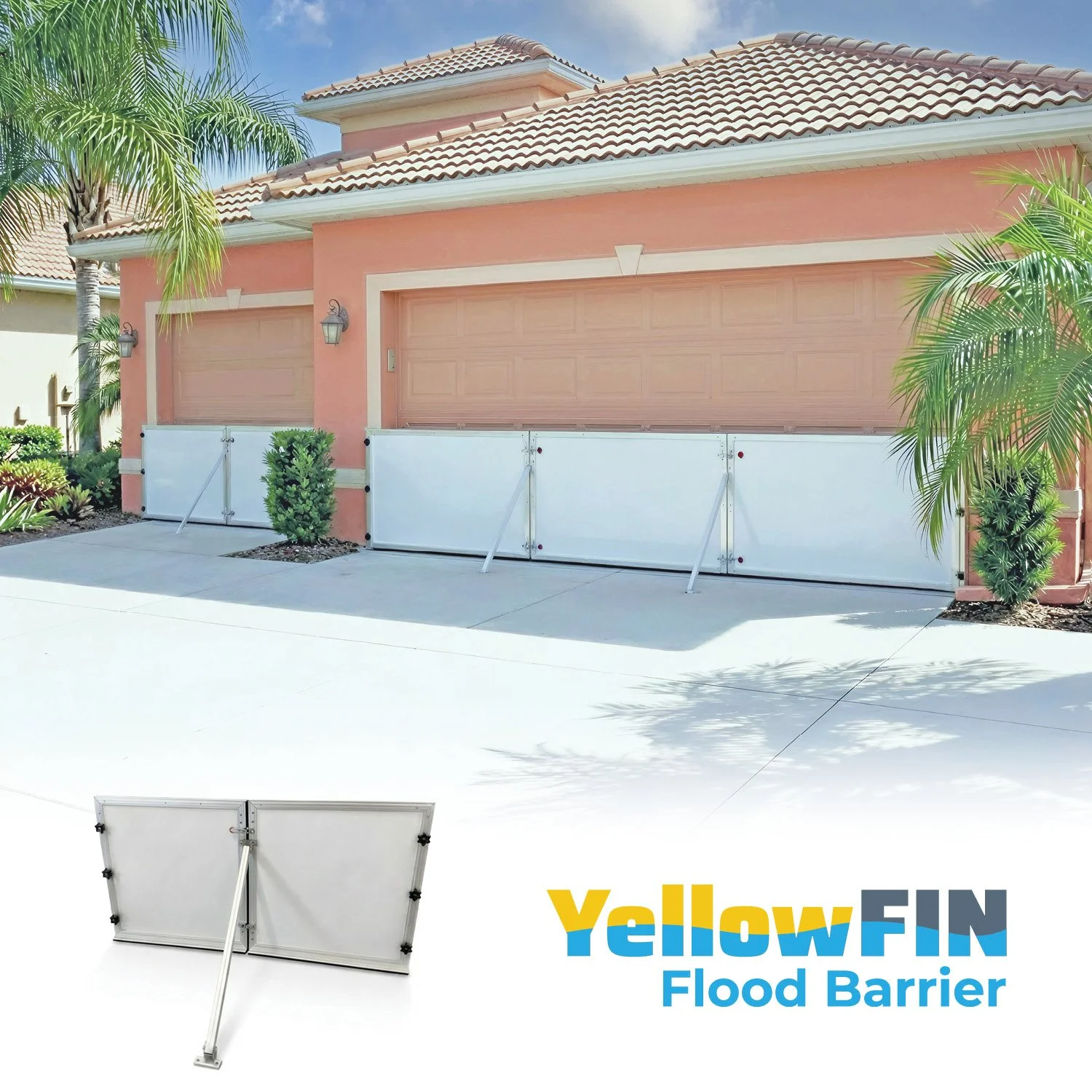 YellowFIN Flood Panel Barrier