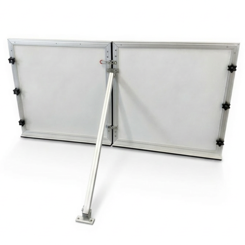 Front of Yellowfin flood barrier