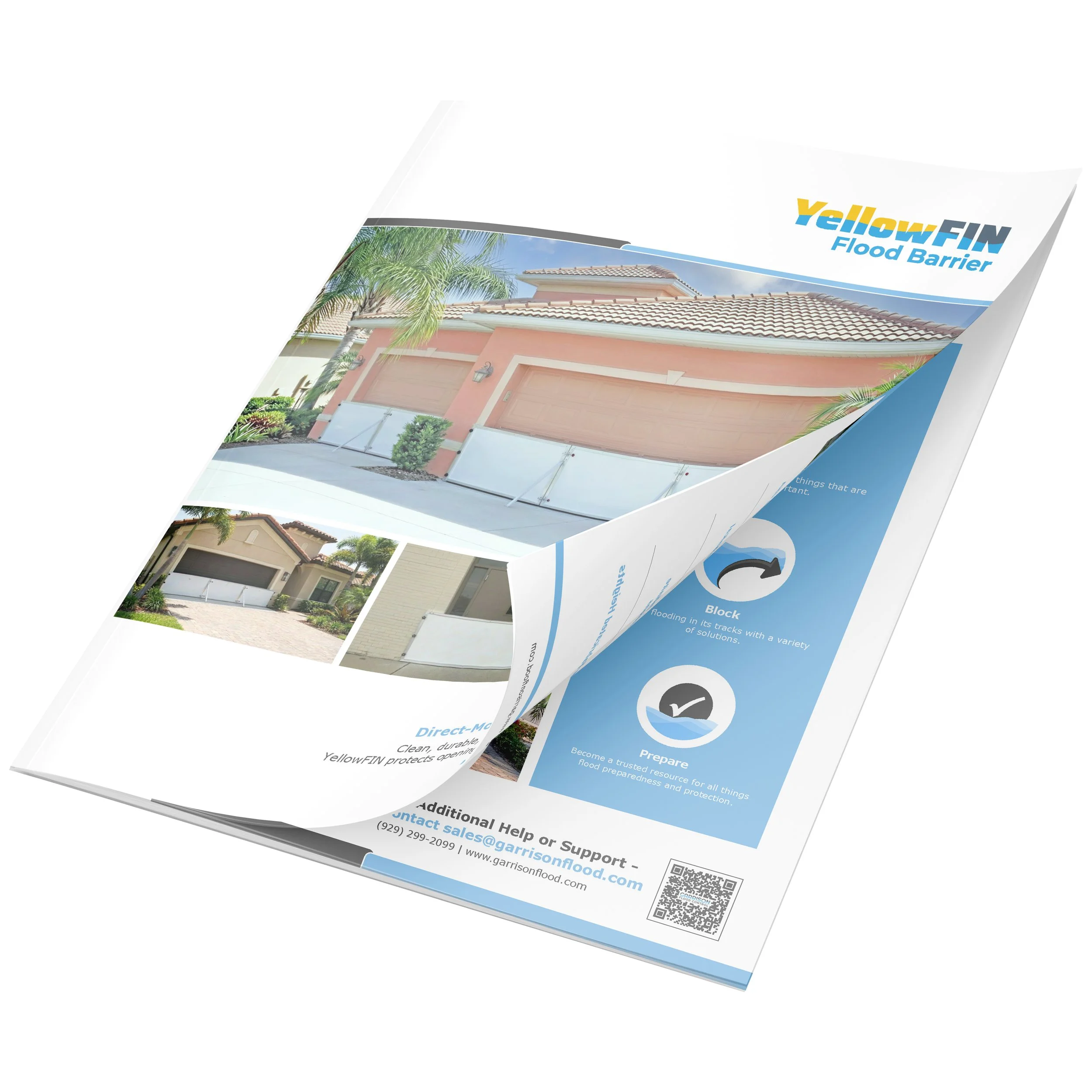 YellowFIN FRP Flood Panel Barrier Brochure