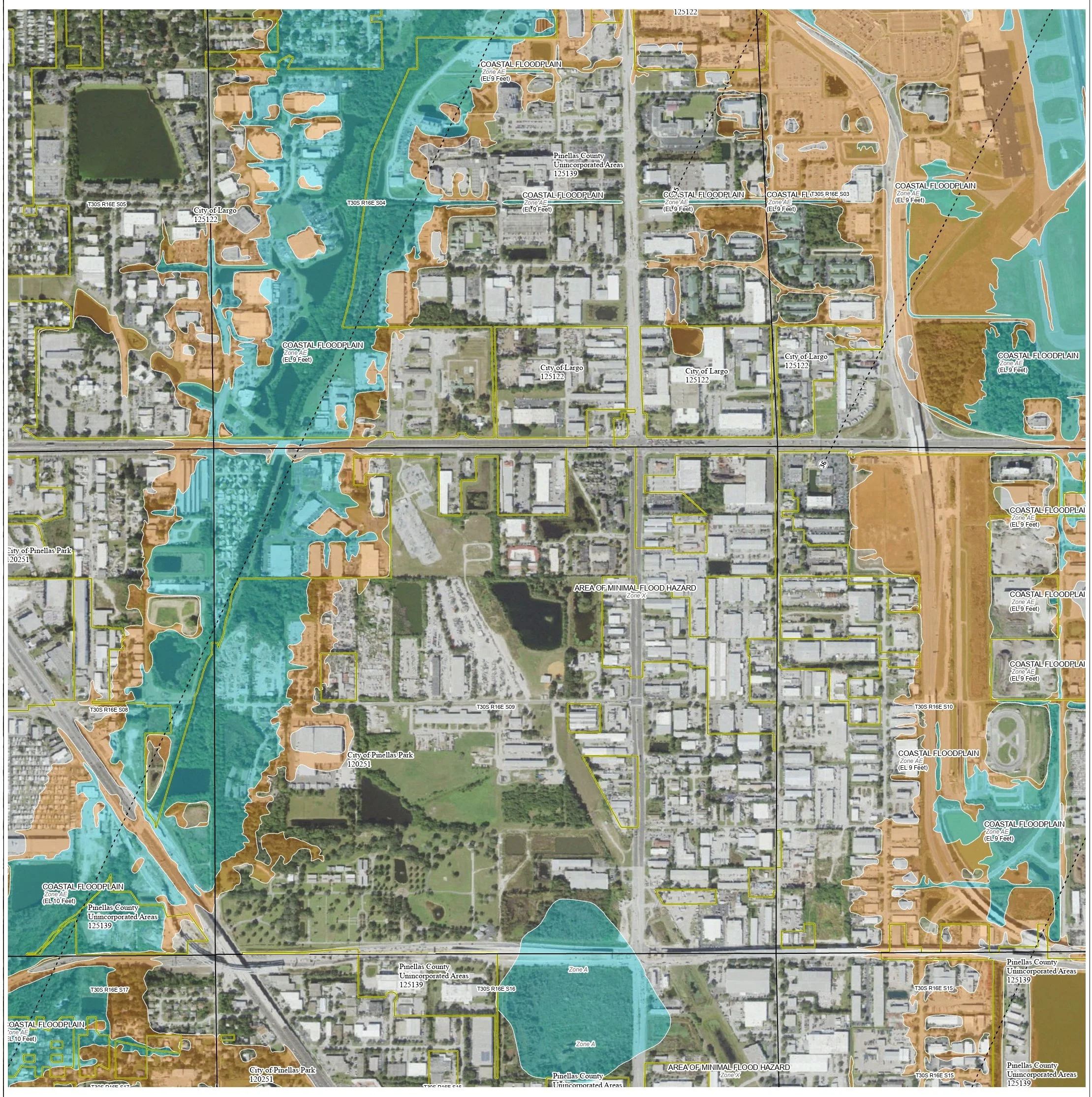 FEMA Flood Maps Pinellas County Florida