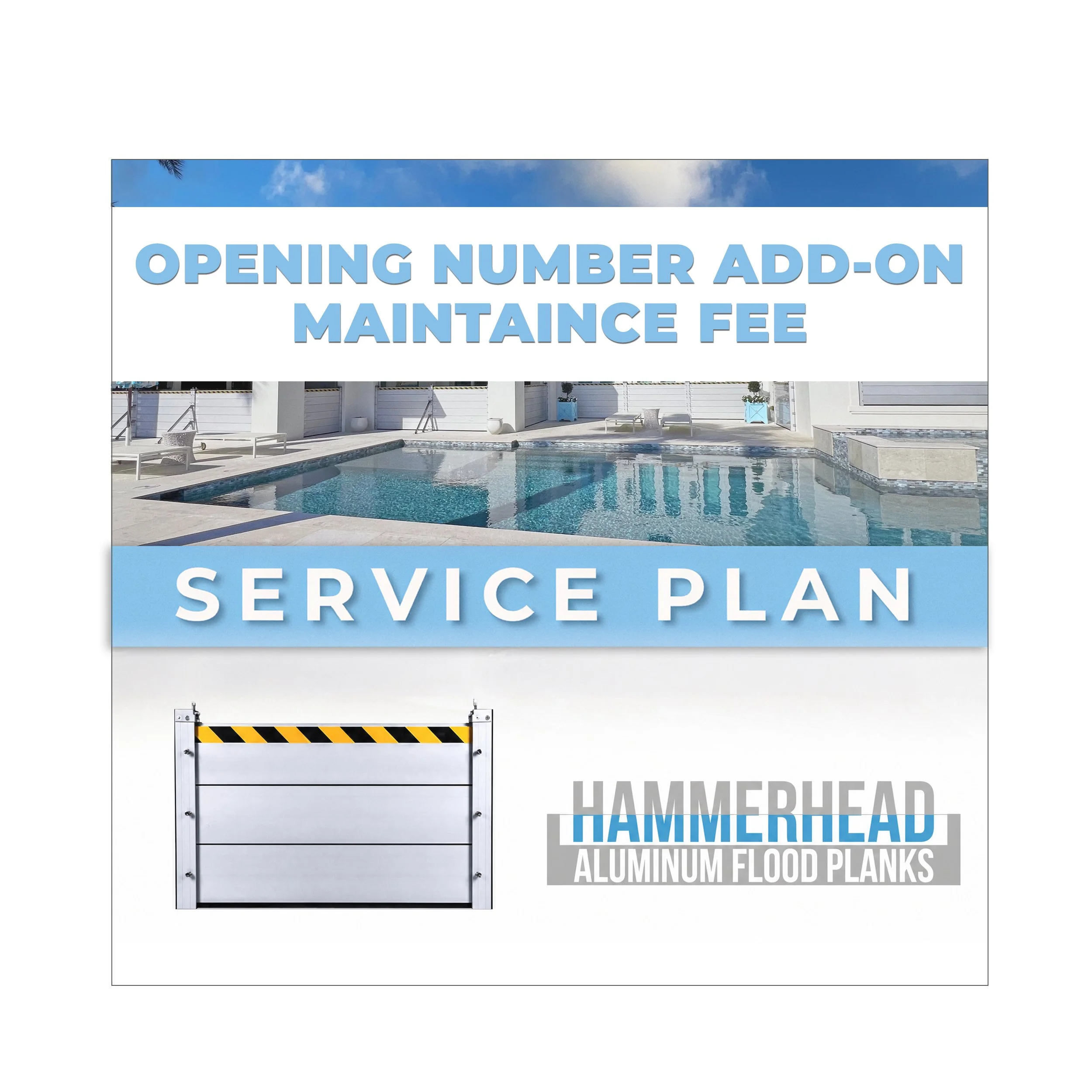 Hammerhead™ Service Plan: 6+ Openings