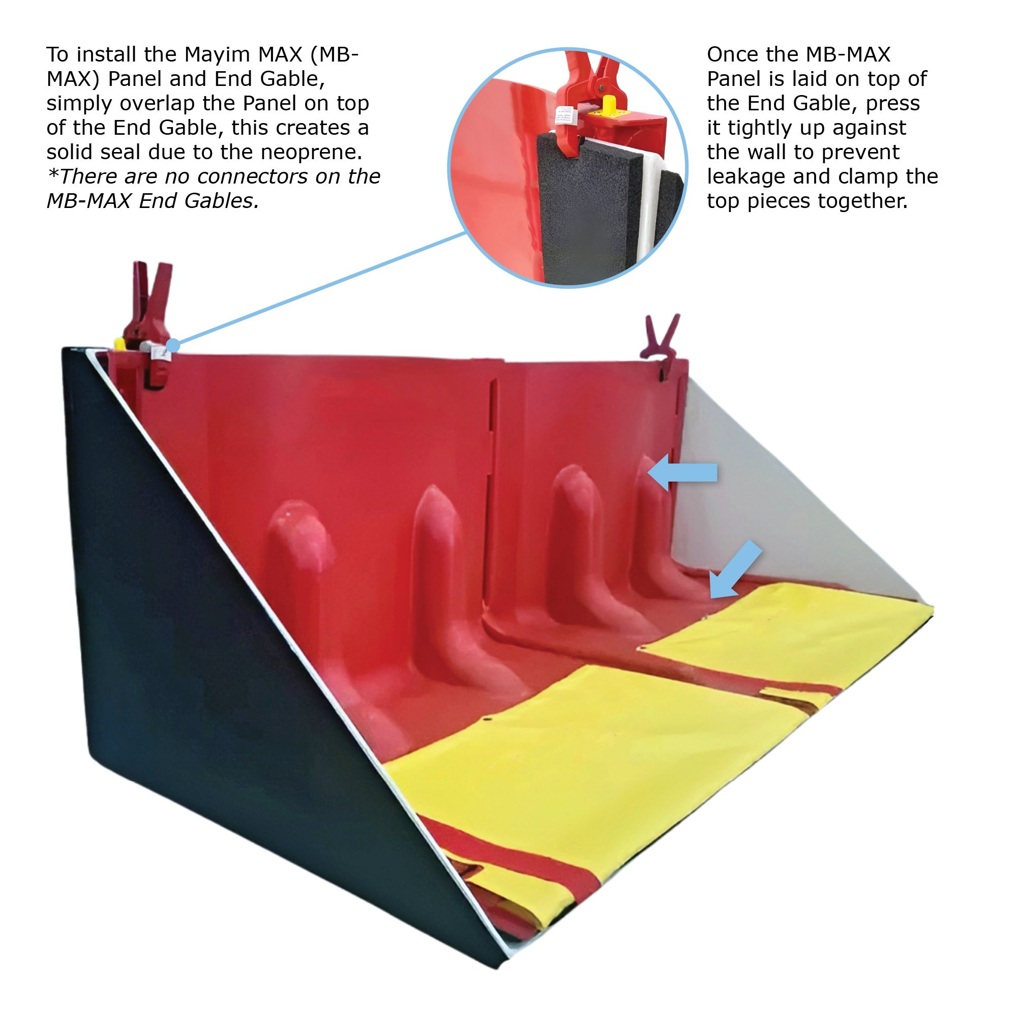 seamless flood protection system