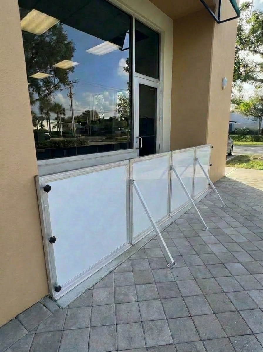 Flood protection for commercial building